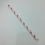 Canudo descartável de papel – Corações (Vermelhos) - 6mm – Make+