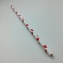 Canudo descartável de papel – Corações (Vermelhos) - 6mm – Make+