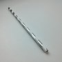 Canudo descartável de papel – Listra Prata Metal - 6mm – Make+