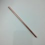 Canudo descartável de papel – Rose Gold Metálico - 6mm – Make+