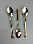 Colher Metal Sobremesa 13cm Ouro – 8 unid – Silver Plastic