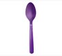 Colher Forte Roxa com 50 un. - Strawplast