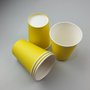 Copo de papel descartável – Amarelo Neon C/8 – 250ml – Make+