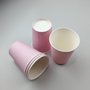 Copo de papel descartável – Rosa Bebê C/8 – 250ml – Make+