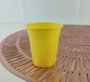 Copo Descartável 60ml C/ 20 Un – Amarelo  – Bello Festas  