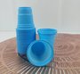 Copo Descartável 60ml C/ 20 Un – Azul Claro – Bello Festas  