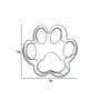 Cortador Pata de Cachorro Inox  1un