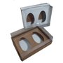 Caixa para Ovo de Colher Duplo 100g Dupla face – 10 unidades