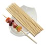 Espeto de Bambu 18cm para churrasquinho – 50 unidades – Natural 