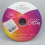 Fita Cetim Simples 10mm x 50m Amarelo Gema – Cinderela