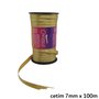 Fita Cetim Simples 7mm x 100m Dourado – Cinderela