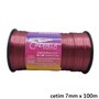 Fita Cetim Simples 7mm x 100m Marsala – Cinderela