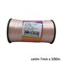 Fita Cetim Simples 7mm x 100m Nude - Cinderela