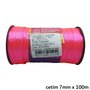 Fita Cetim Simples 7mm x 100m Pink Claro - Cinderela