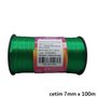 Fita Cetim Simples 7mm x 100m Verde Bandeira – Cinderela