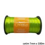Fita Cetim Simples 7mm x 100m Verde Folha – Cinderela