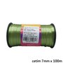 Fita Cetim Simples 7mm x 100m Verde Militar – Cinderela