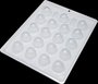 Forma Acetato BWB Simples cód. 0132 Bombom cereja caracol