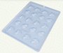 Forma Acetato BWB Simples cód.10355 Aplique Coração com Laço