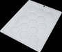 Forma Acetato BWB Simples cód.9423 Hexagonal detalhado