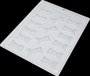 Forma Acetato BWB Simples cód. 9592 Cauda de Sereia