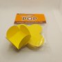 Forminha para doce 4 pétalas Box Amarelo ouro –  50unid –  Pop