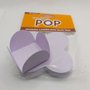 Forminha para doce 4 pétalas Box Lilás –  50unid –  Pop