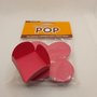 Forminha para doce 4 pétalas Box Rosa Pink –  50unid –  Pop