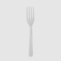 Garfo Forte Branco com 500 unidades – Strawplast