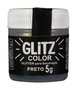 Glitter decorativo FAB Glitz Color Preto 5g