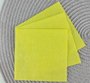 Guardanapo liso Amarelo 20x20 C/50 Unidades – Bello Festas 