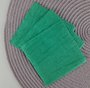 Guardanapo liso Verde Bandeira 20x20 C/50 Unidades – Bello Festas 