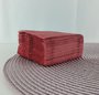 Guardanapo liso Vermelho 20x20 C/50 Unidades – Bello Festas 