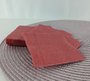 Guardanapo liso Vermelho 20x20 C/50 Unidades – Bello Festas 