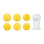 Kit Carimbos de Natal Iluminado 2cm – Amarelo -  Bluestar