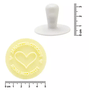 Kit Carimbos Frases Doces 5cm Amarelo – BlueStar