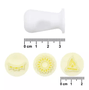 Kit Carimbos Junino 2cm Amarelo – BlueStar