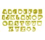 Kit Cortador Letras 3,5cm com 28 peças - BlueStar