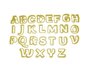 Kit Cortador Letras Maiúsculas com 26 peças - BlueStar