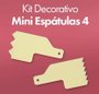 Kit Decorativo Mini Espátula nº4 para Bolos – Bluestar