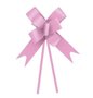 Laço pronto Plástico 49mm Rosa 10 unidades - Cromus