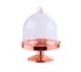 Lembrança Mini Cúpula para doce Rose Gold - unidade