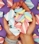 Marshmallow Fini Recheado 250g Torção Colorido