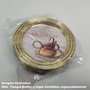 Mini Bandeja Laminada para doces Redonda 6cm Ouro – 25 unidades - Stalden Decor
