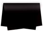 Papel Seda 49x69 Preto Unidade – Cromus (PACOTE FECHADO)