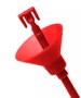 Suporte de balão Vermelho com 8 peças - Bsw