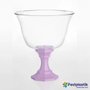 Taça Diamante Cristal com Base Lilás Candy 1250ml – Festplastik 