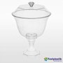 Taça Diamante Cristal com Tampa 1250ml – Festplastik 