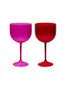 Taça Gin Shelby Vermelho Glitter 500ml - Neoplas