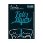 Topo de Bolo Acrílico – Feliz Aniversário Azul Glitter - Festcolor